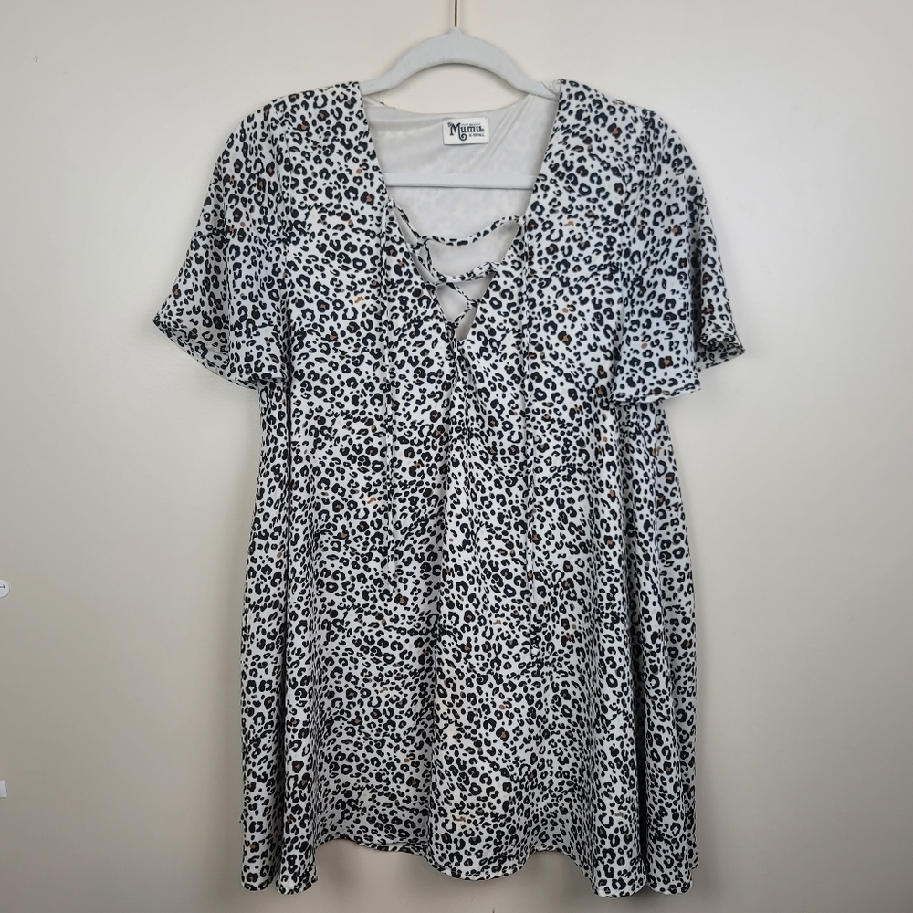 Show Me Your Mumu Animal Print Rancho Vista Tunic size XS